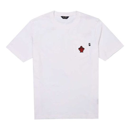 Men's THE NORTH FACE Pocket Short Sleeve White 4999-FN4