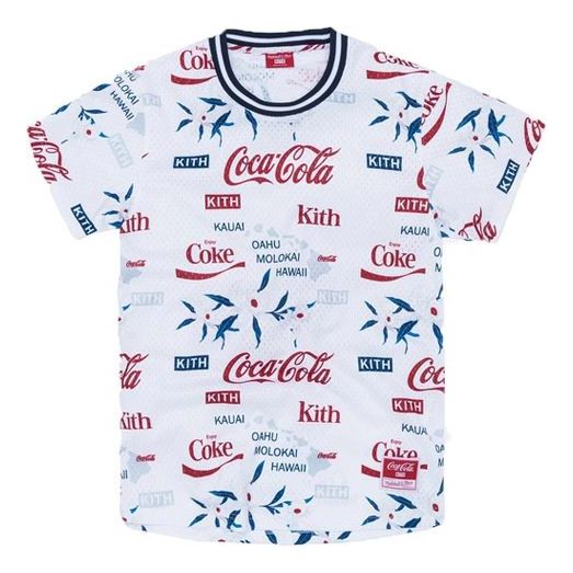 KITH x Coca-Cola x Mitchell & Ness BP Hawaii Jersey Tee KH-002