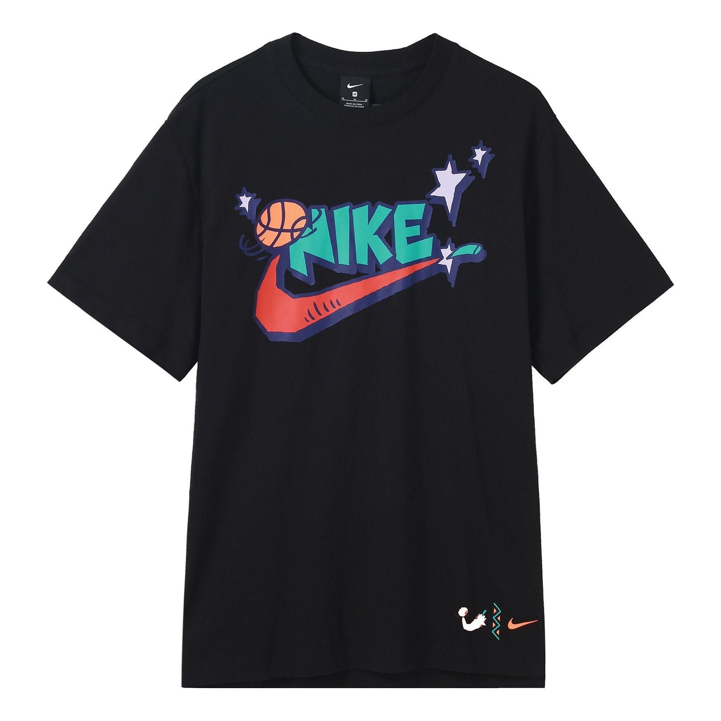 Nike Exploration Sports Basketball Short Sleeve Black CD1307-010
