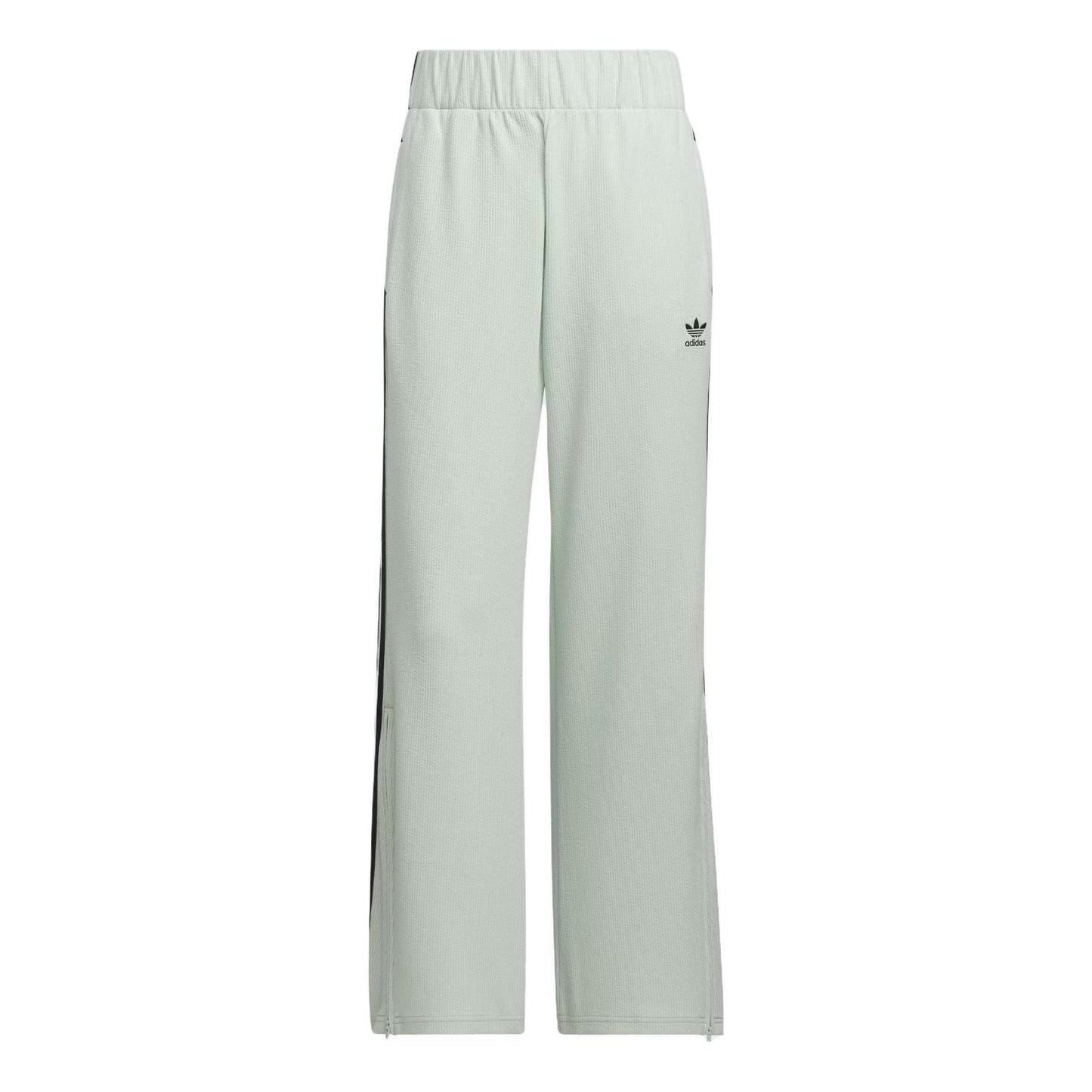 (WMNS) adidas originals Flared Pants 'White Black' IY7122
