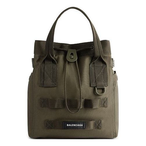 Balenciaga Army Small Tote Bag 'Dark Green' 6440292BKPI3503
