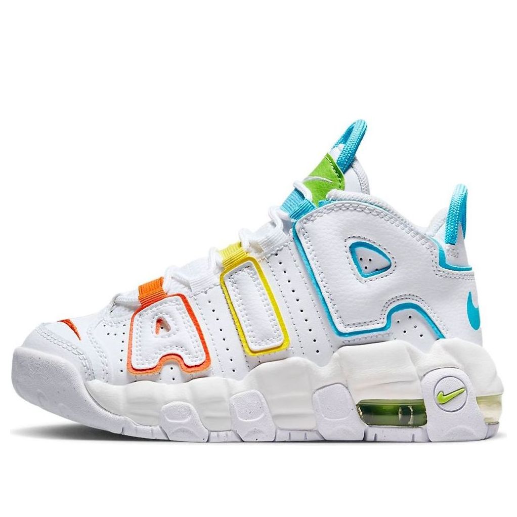 (PS) Nike Air More Uptempo GS 'White Multi' FJ4625-100