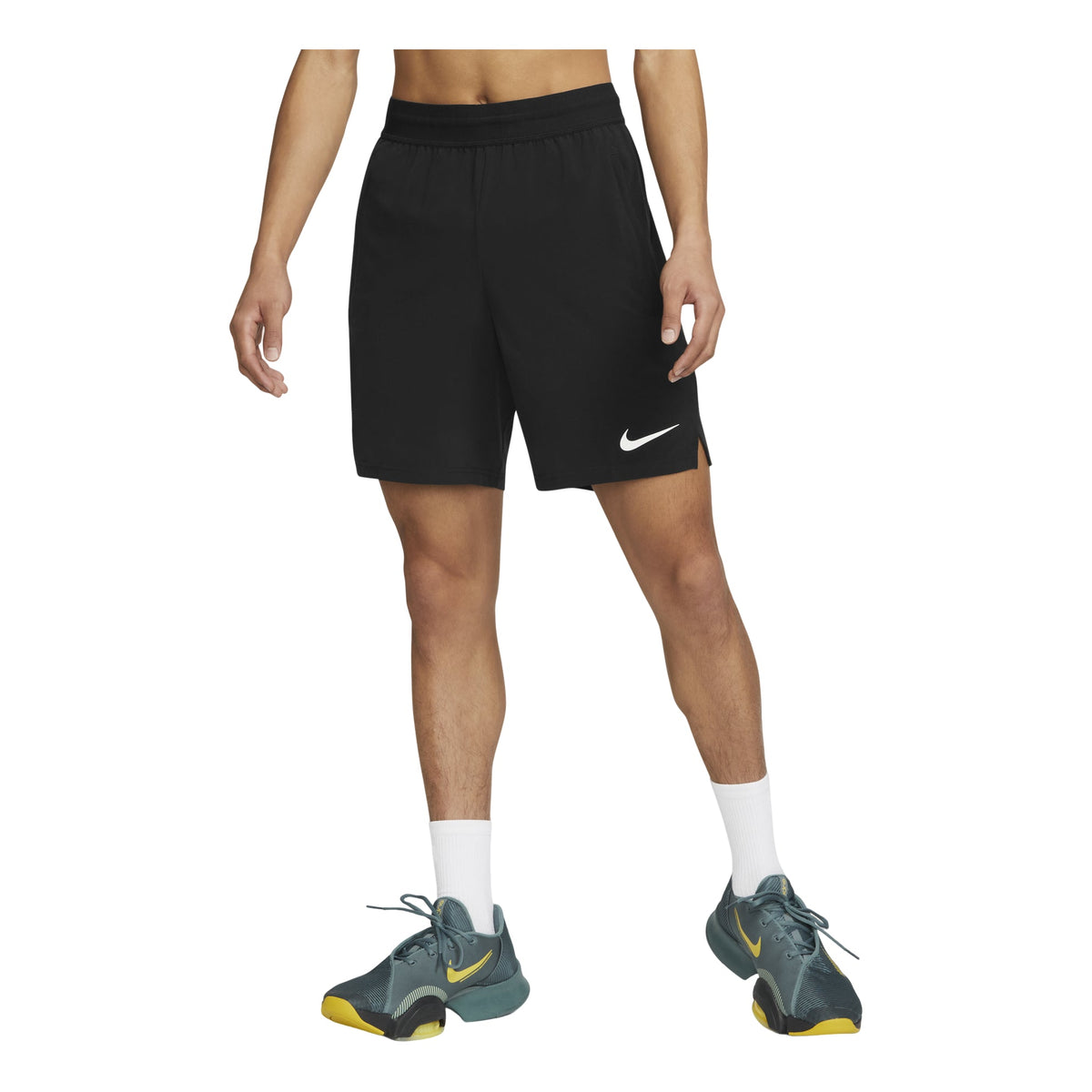 Nike Sports Training Solid Color Shorts Black DM5951-010