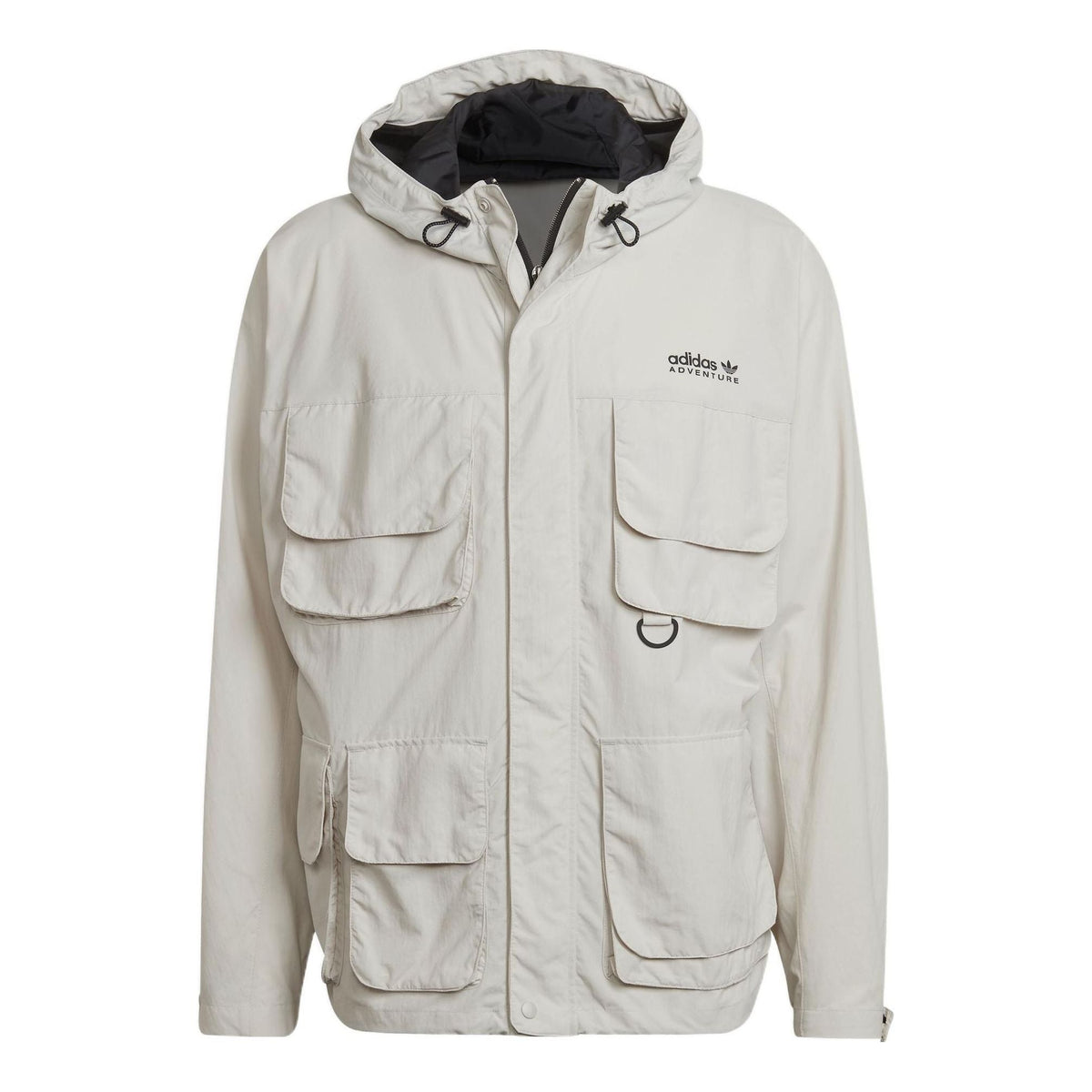adidas originals Adv St Mp Wb Solid Color Sports Hooded Jacket White HF4794