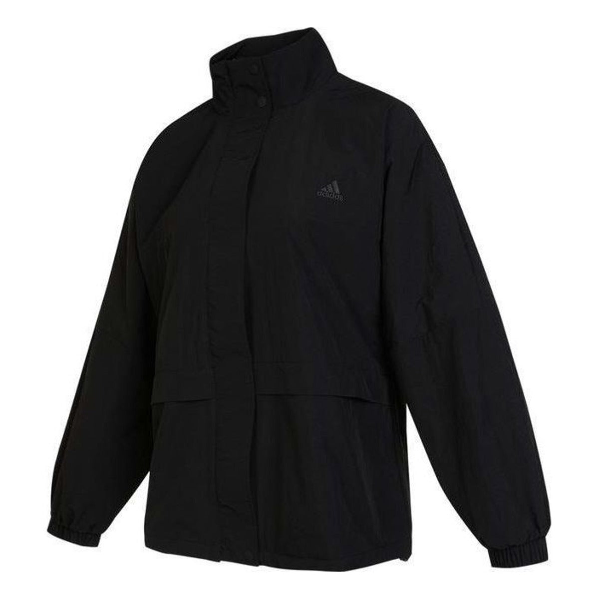 (WMNS) adidas Word Woven Jacket Asia Sizing 'Black' HM2808