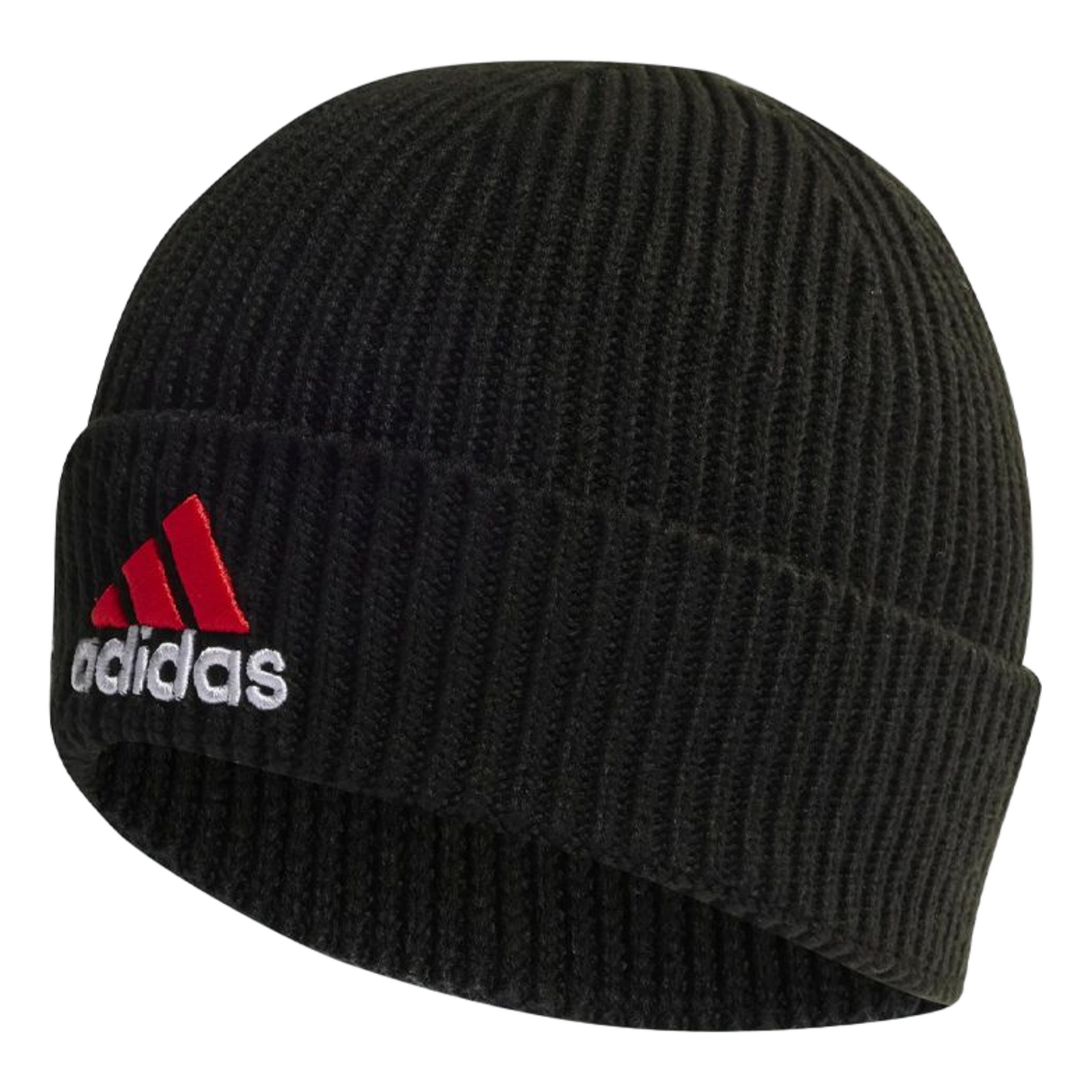 adidas Two-Colored Logo Performance Beanie 'Black Red' HG7782