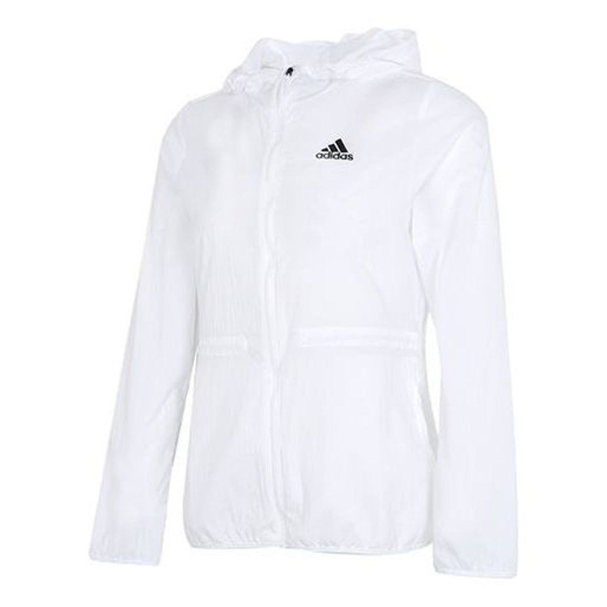 (WMNS) adidas Breathable Lightweight Jacket Asia Sizing 'White' GQ0628