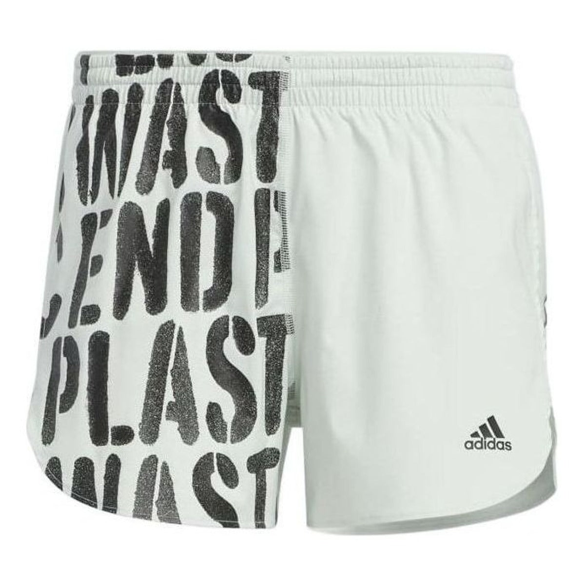 (WMNS) adidas Run Fast Running Shorts With Inner Briefs Asia Sizing 'Green Black' HA4293