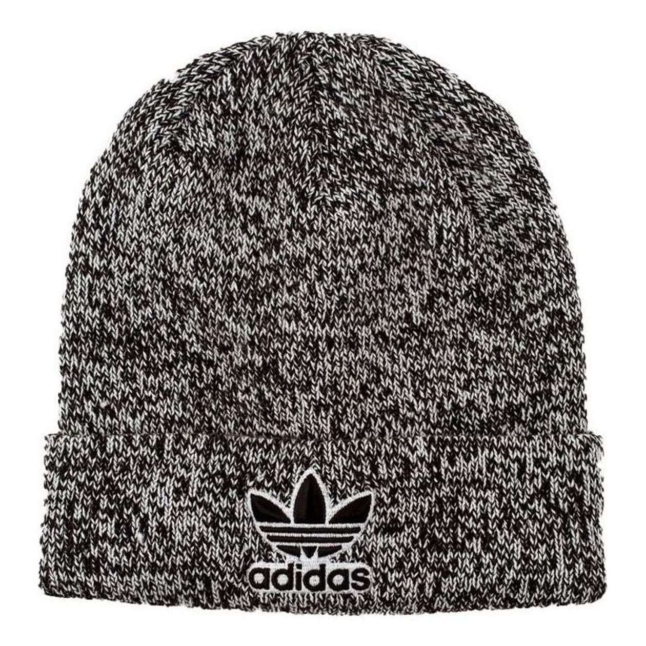 adidas Originals Trefoil Cuffed Knit Hat 'Black' EW2684