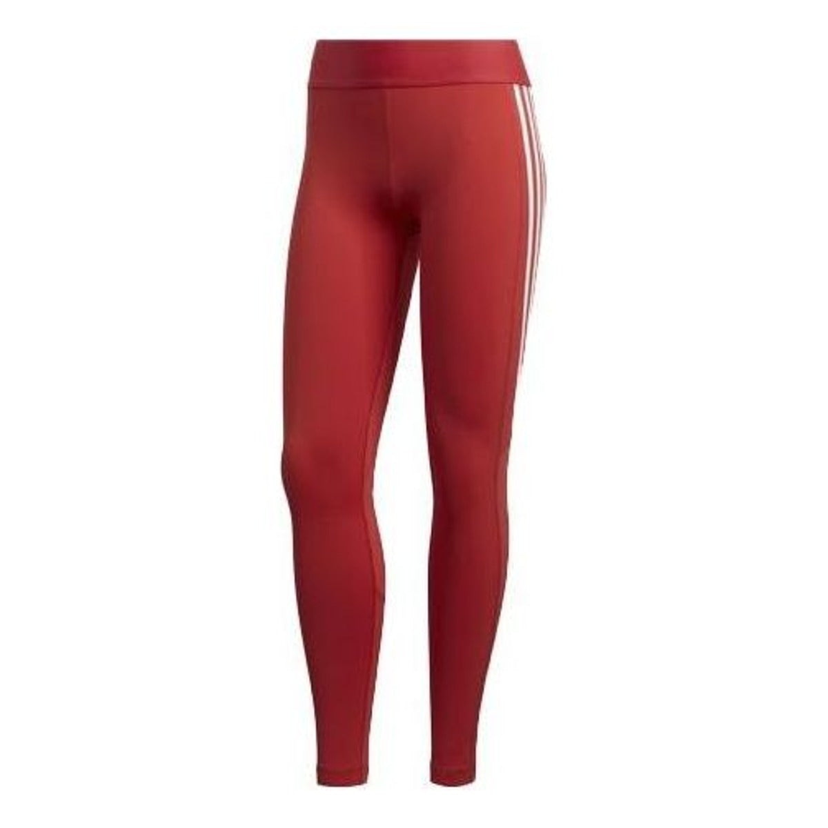 (WMNS) adidas Alphaskin 3-Stripes Long Tights Asia Sizing 'Red White' FL2052