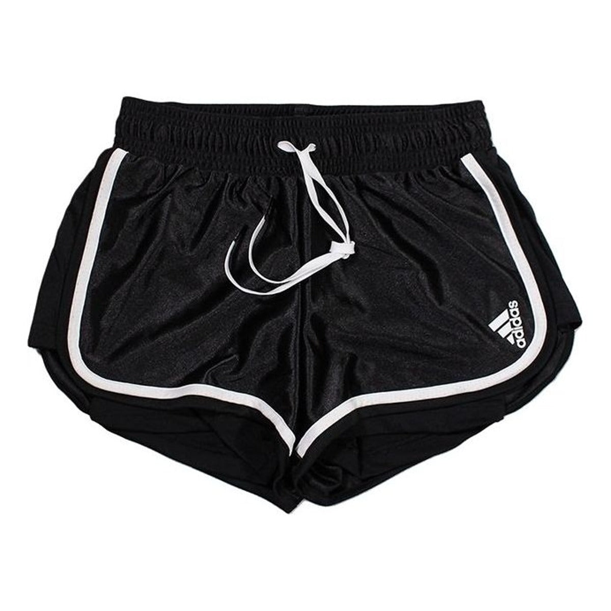 (WMNS) adidas Club Tennis Shorts Asia Sizing 'Black White' GL5461