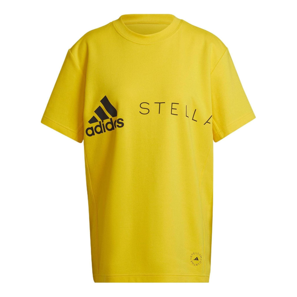 (WMNS) adidas by Stella McCartney Logo T-Shirt  Asia Sizing 'Yellow' HI0902