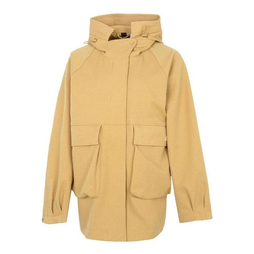 (WMNS) adidas Outer Jacket Asia Sizing 'Tan' HM4987