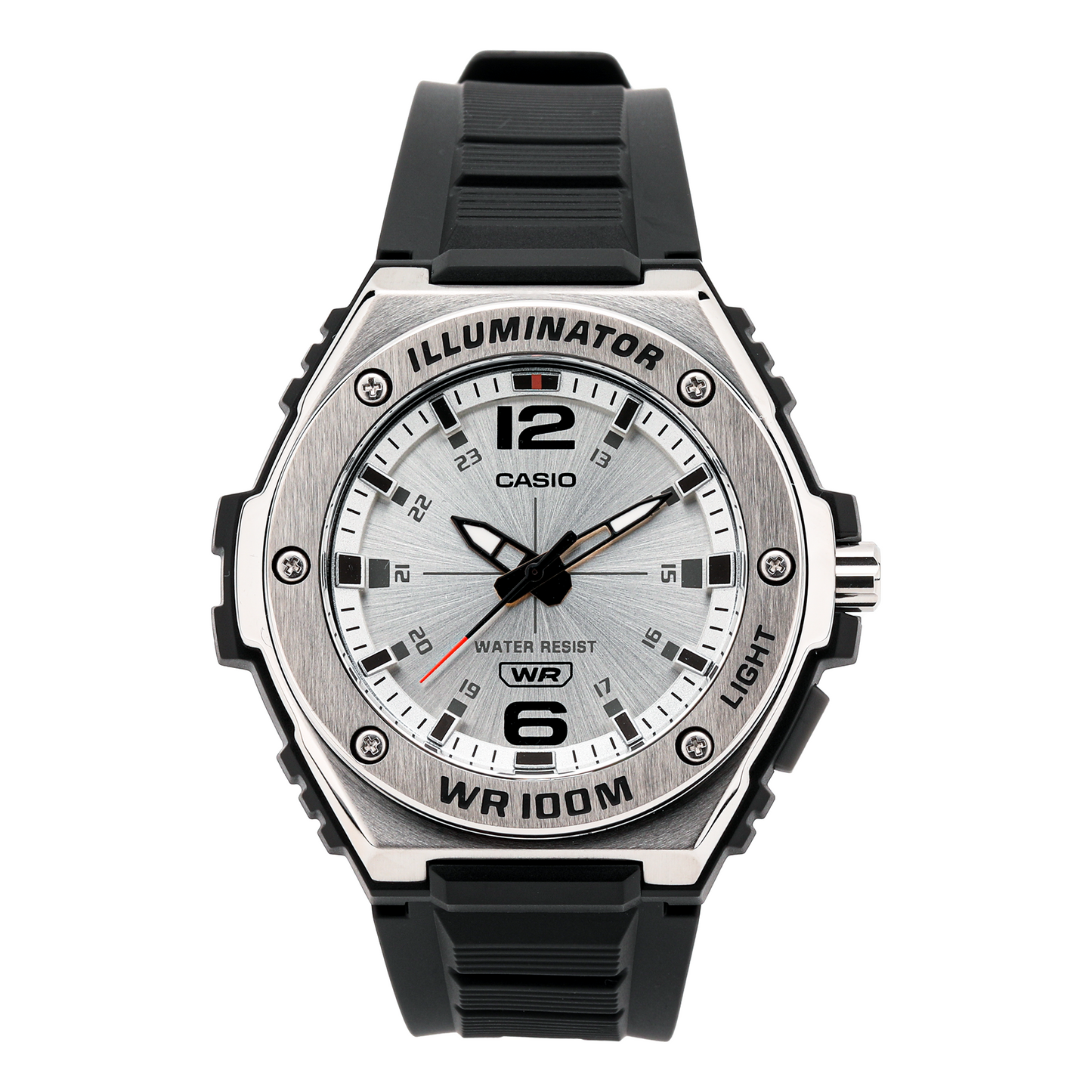 Men's CASIO Casual Watch 100m waterproof Mens Analog MWA-100H-7AV