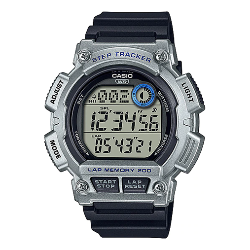 CASIO G-Shock Digital 'Black Silver' WS-2100H-1A2V