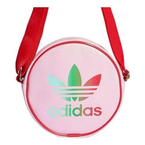 (WMNS) adidas Adicolor 70s Mini Airliner Round Bag 'Pink Red' IK4682