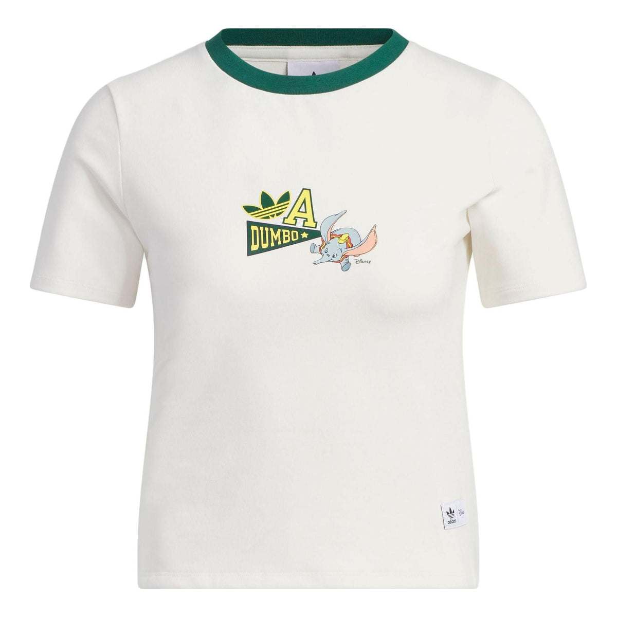 (WMNS) adidas Originals x Disney Dumbo T-Shirts 'White' IN1060