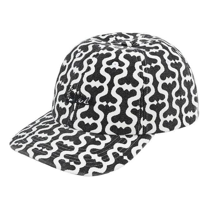 Supreme Monogram S Logo 6-Panel 'Black White' SUP-SS21-861