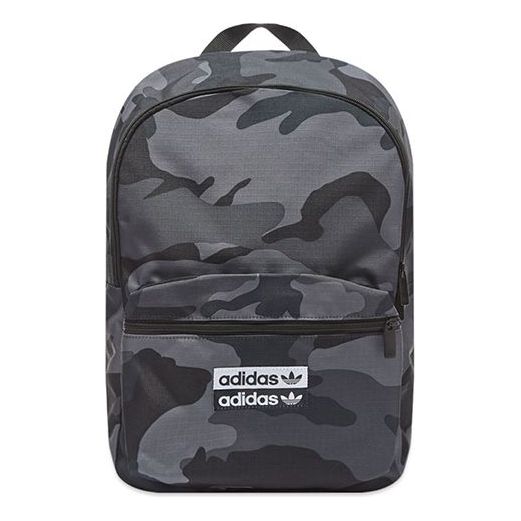 adidas Classic Backpack Camo 'Grey Black' ED8654