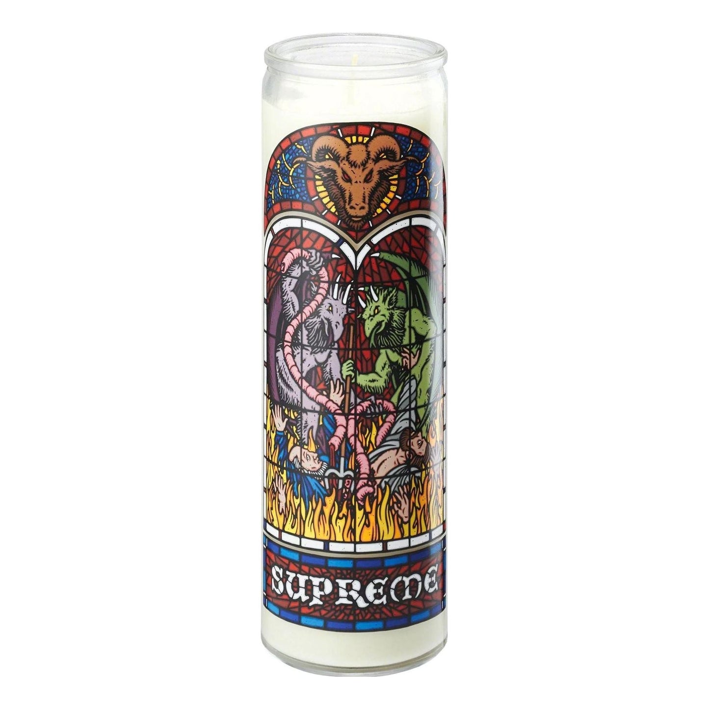 Supreme Prayer Candle 'Multi-Color' SUP-FW23-126