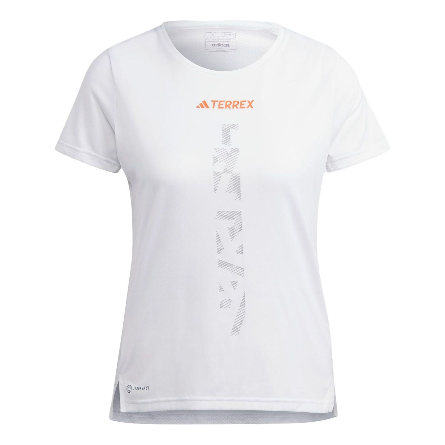 (WMNS) adidas TERREX Agravic Trail Running T-Shirt Asia Sizing 'White' HT9415