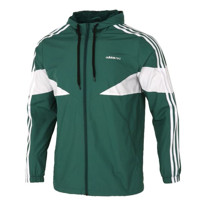 adidas Spring Authentic Outdoor Windproof Woven Jacket Green GP5710