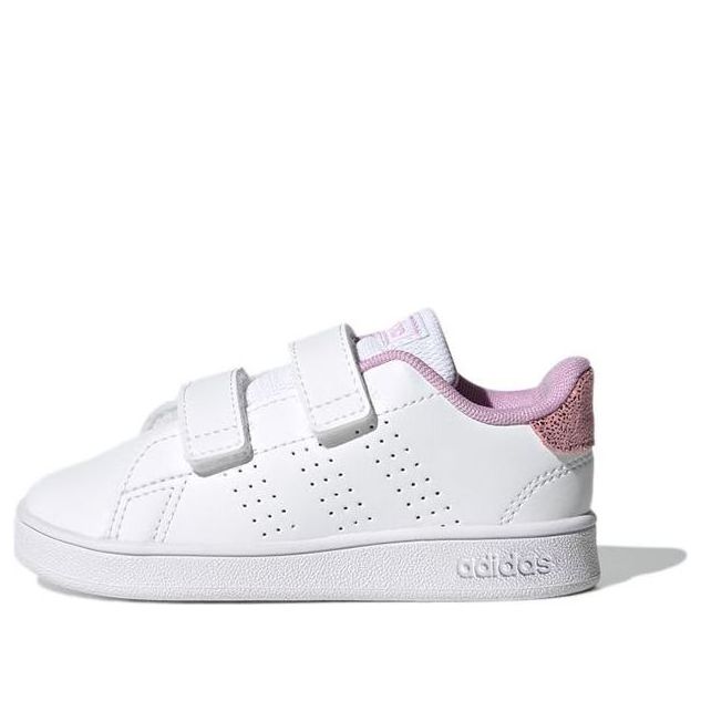 (TD) adidas Advantage 'White Purple' FZ0034