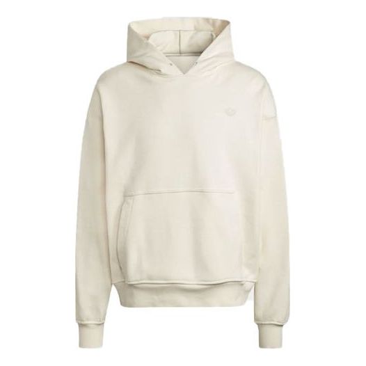 adidas originals Blue Version Series Cotton hooded Pullover Sports White H23138