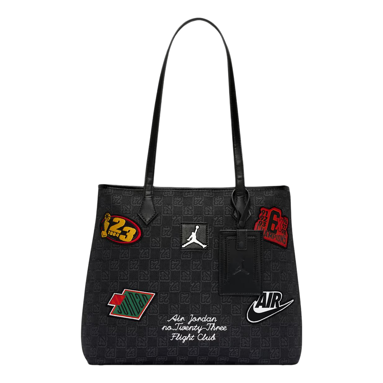Jordan Monogram 17L Tote Bag 'Black' IQ3692-010