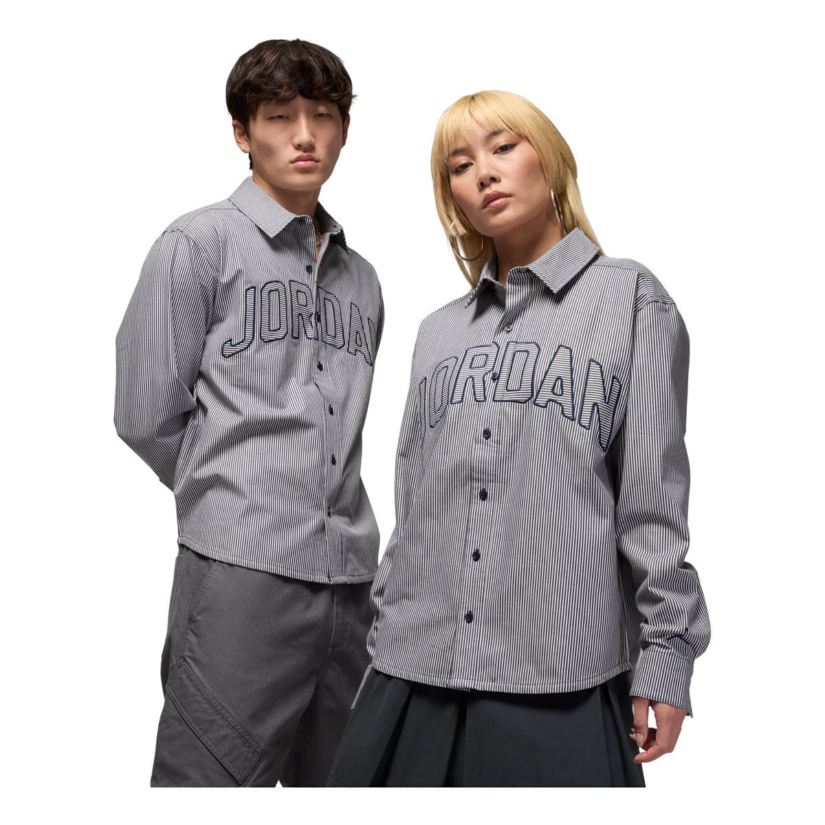 Air Jordan Flight Oxford Long Sleeve 'Obsidian White' IB0318-451