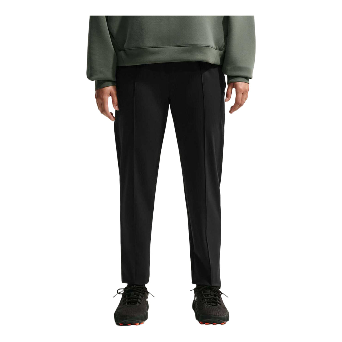 (WMNS) Nike 24.7 PerfectStretch Dri-FIT UV Protection High-Rise Tapered Pants 'Black Dark Smoke Grey' HM8844-010