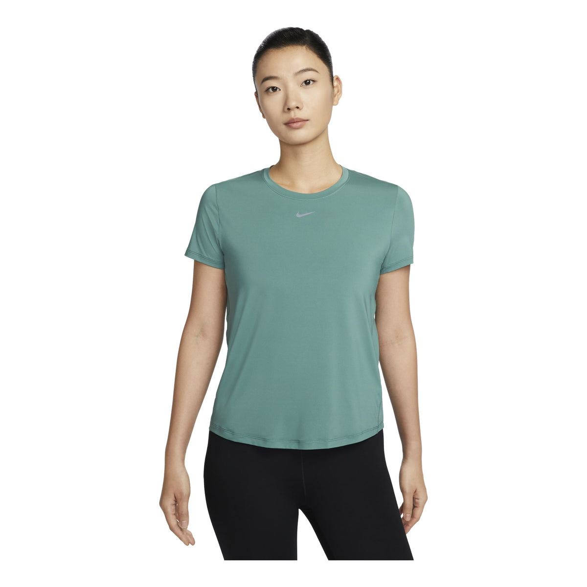(WMNS) Nike One Classic Dri-FIT T-shirt Asia Sizing 'Green' FN2799-361