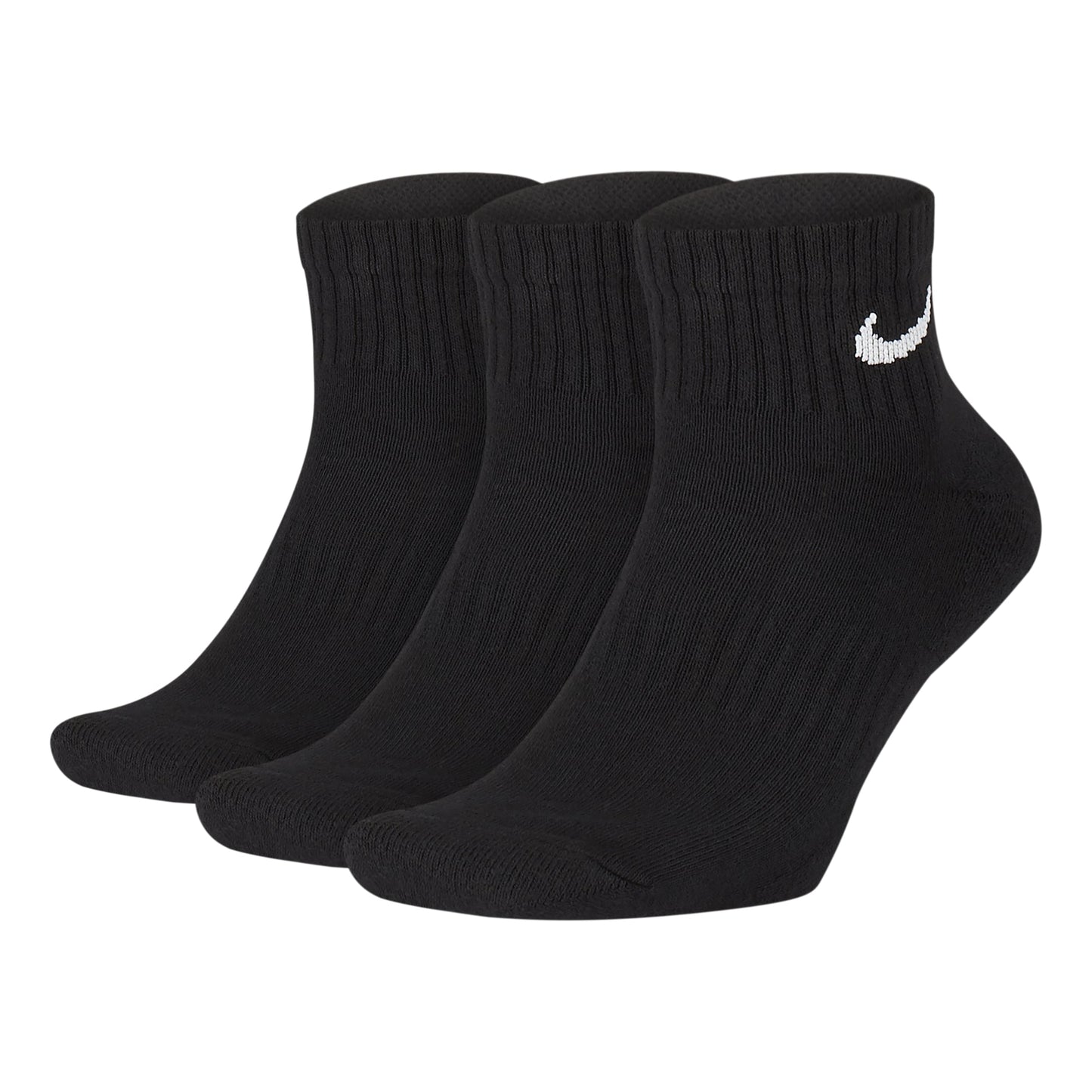 Nike Everyday Cushioned Socks Unisex Black SX7667-010