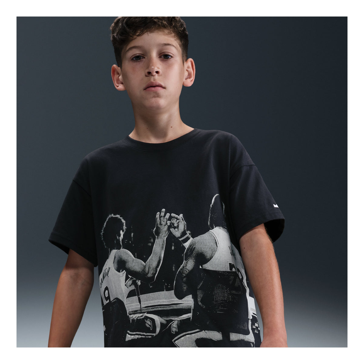 (GS) Nike LeBron 'Chosen One' Max90 T-Shirt 'Off-Noir' IM6657-045