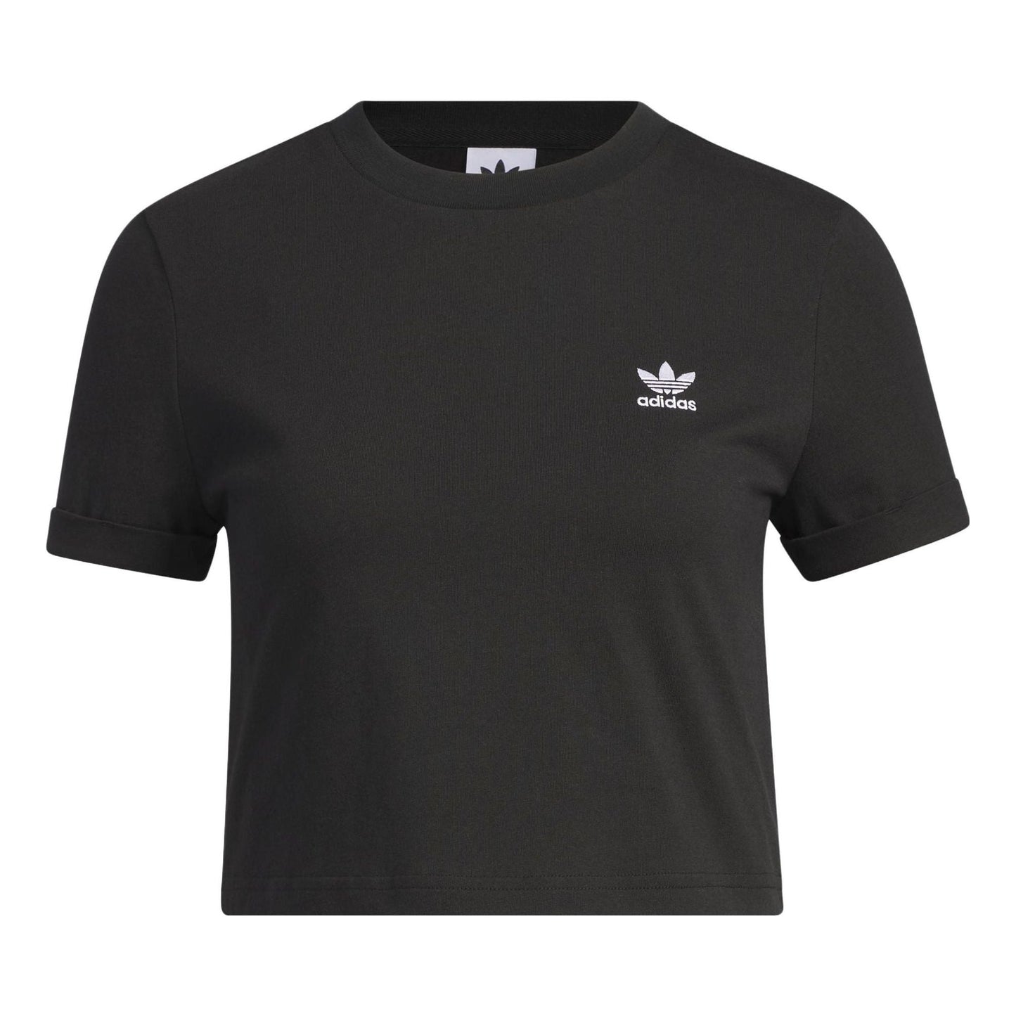 (WMNS) adidas Adiclub Crop Top Asia Sizing 'Black' IP1795