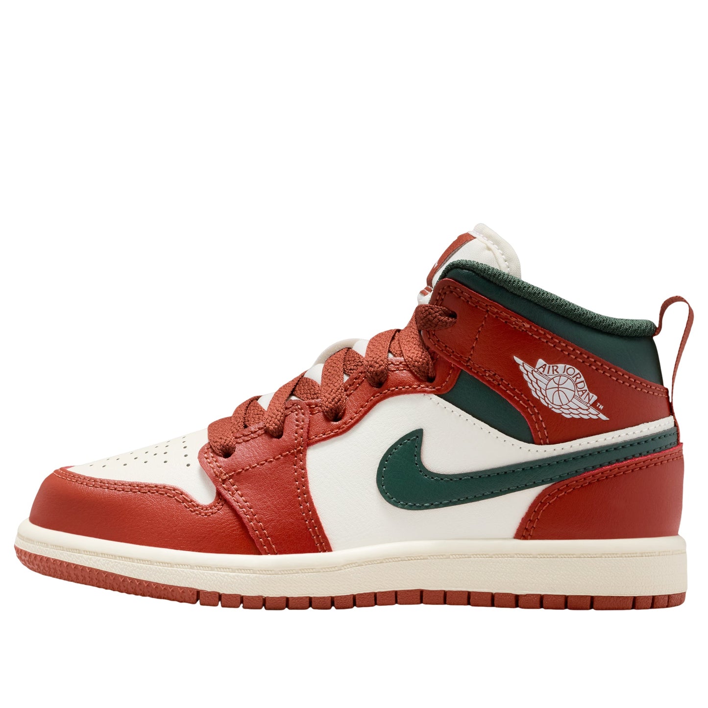 (PS) Air Jordan 1 Mid 'Redstone Midnight Green' DQ8424-105