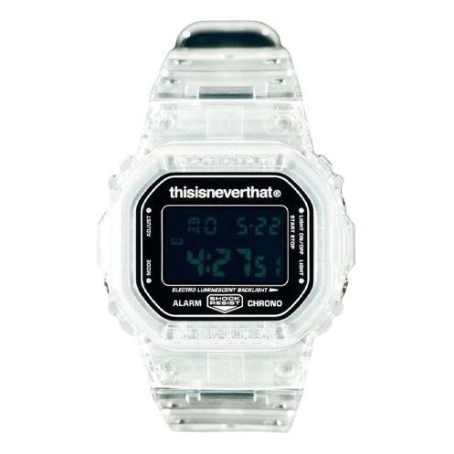 CASIO G-Shock x THISISNEVERTHAT Digital 'Clear' DW-5600TINT23-7DF