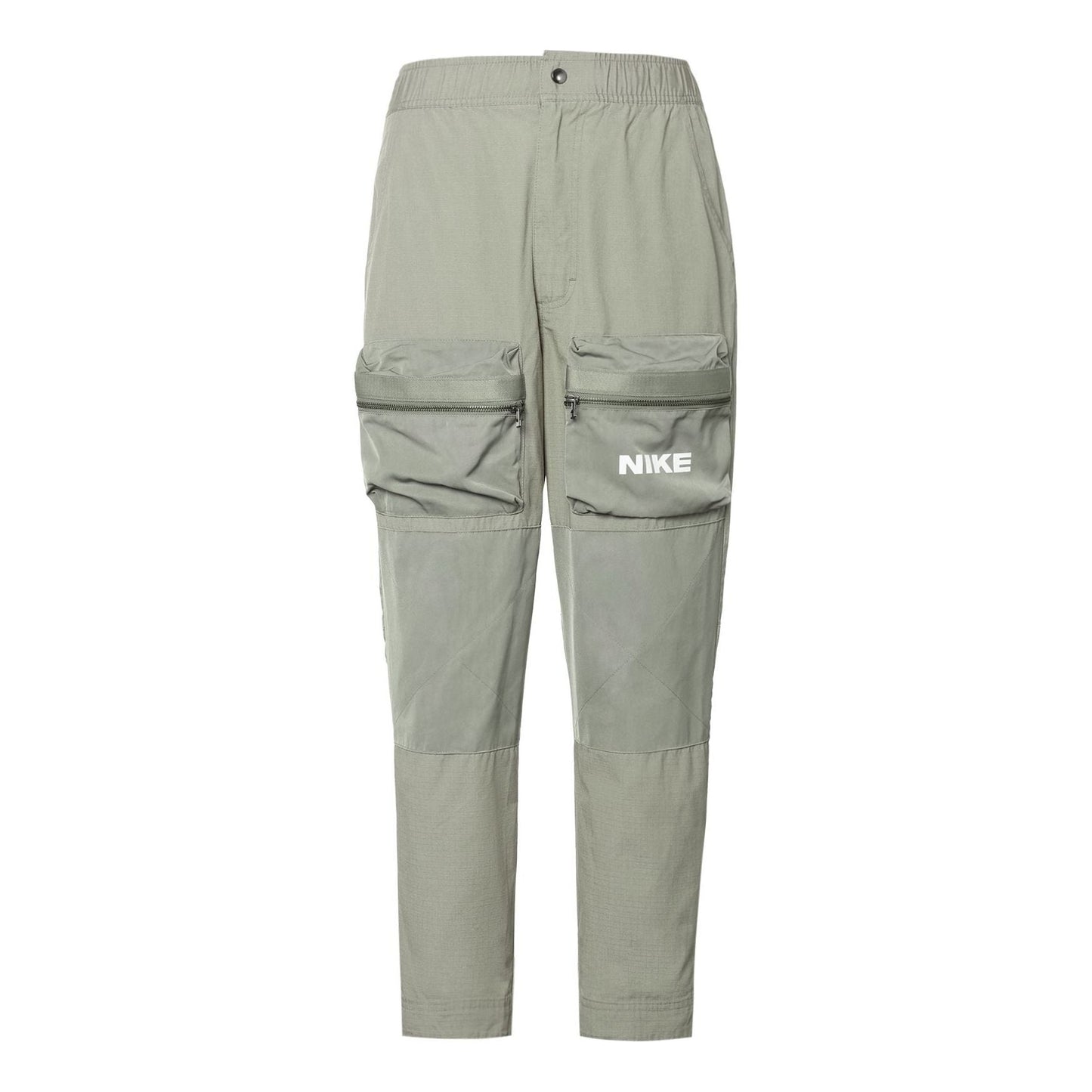 Men's Nike 3D Big Pocket Logo Printing Sports Pants/Trousers/Joggers Light Green DC6958-320