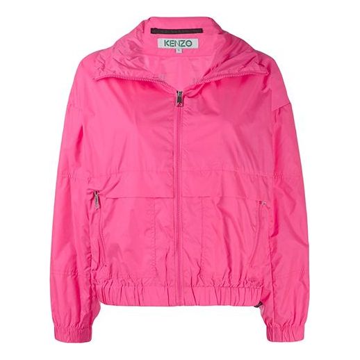 KENZO SS21 Logo Printing Jacket Pink F962BL080560-26
