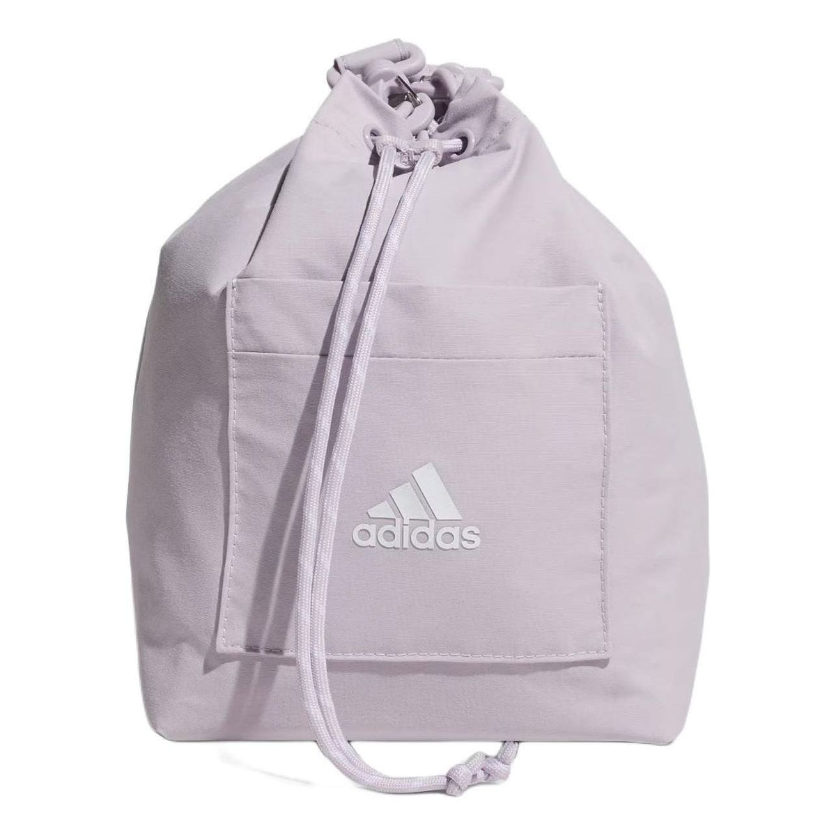 adidas Crossbody Drawstring Sport Casual Bag 'Purple' JJ2081