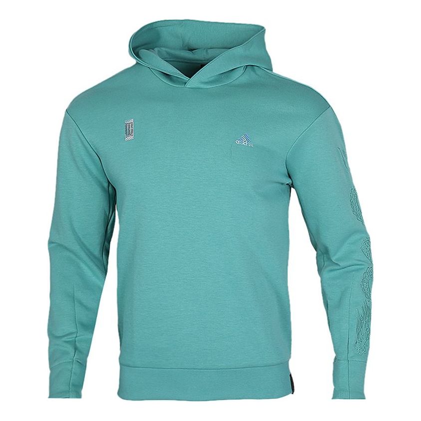 adidas WJ HS Sports Stylish Pullover Green FM9334