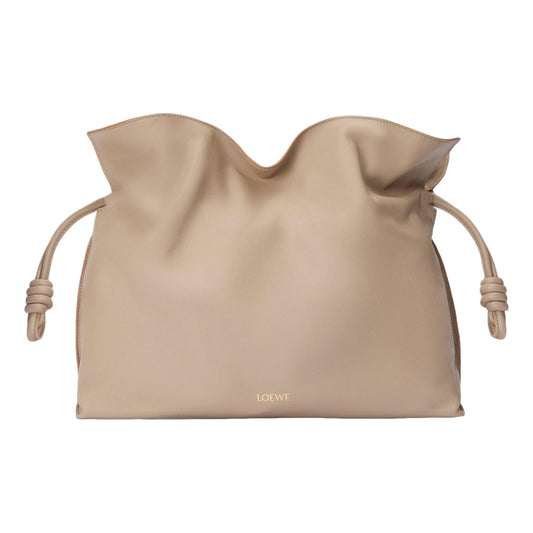 (WMNS) Loewe Large Flamenco Clutch 'Sand' A411FL1X18-2150