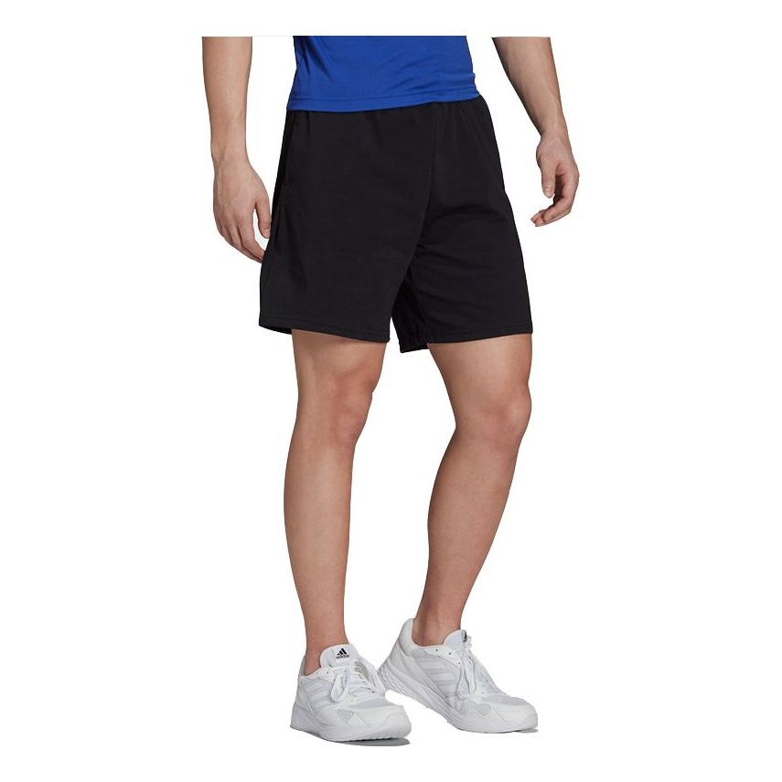 adidas M Bl Sj Sho Logo Casual Sports Stylish Breathable Shorts Black GS4874