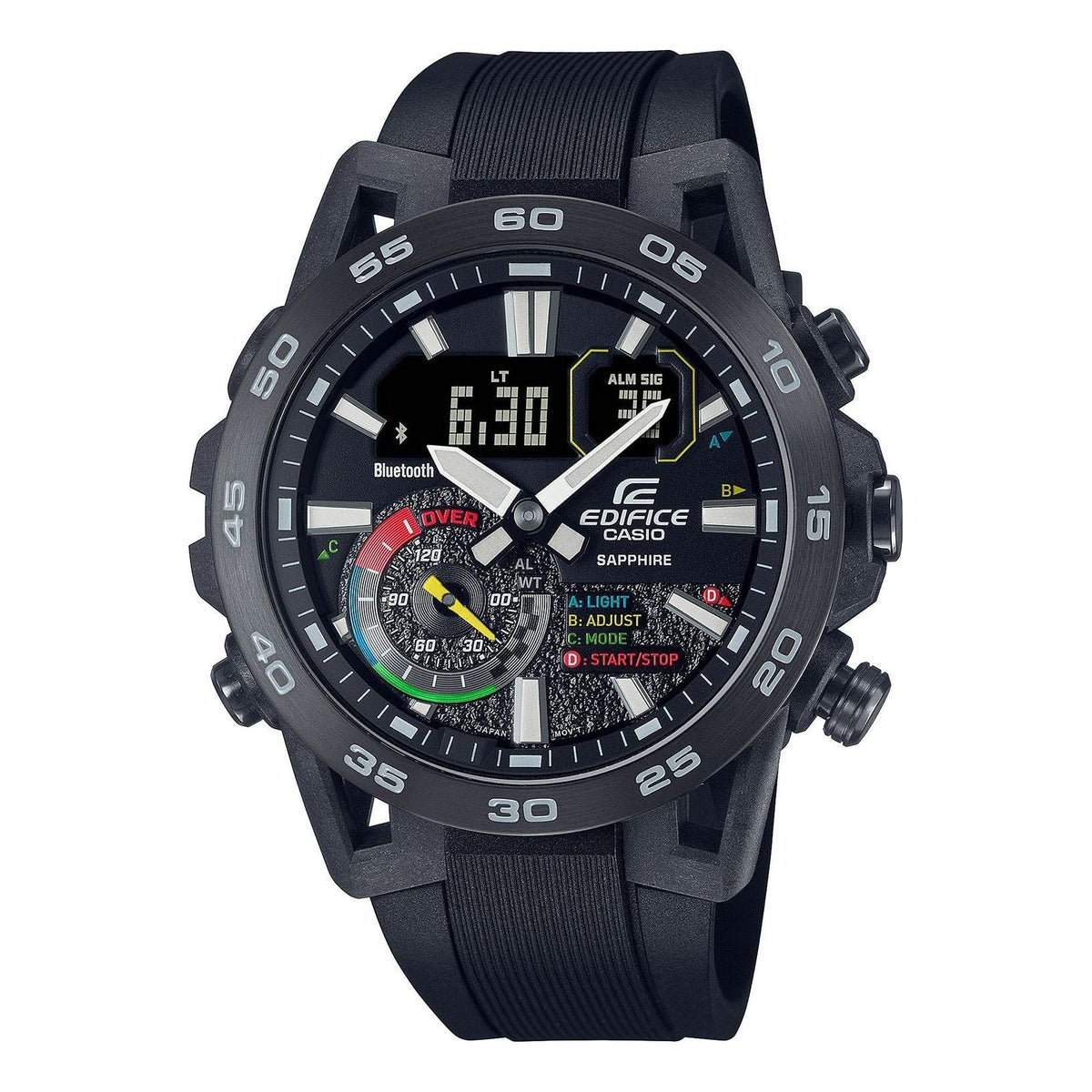 CASIO Digital-Analog 'Black' ECB-40YMP-1APR