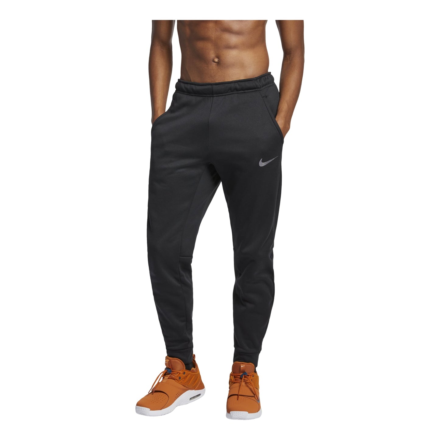 Nike Thermatapered Fleece Lined Training Quick Dry Long Pants Black 932256-010