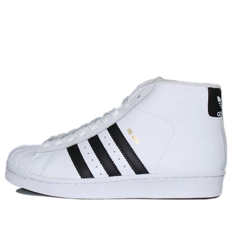 (GS) adidas Pro Model Mid J 'White Black' S85962