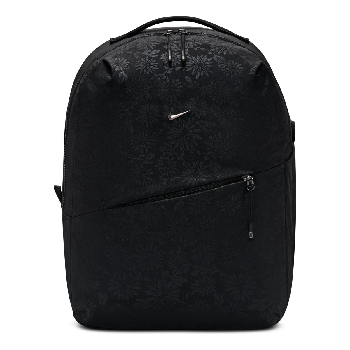 Nike Aura Floral 24L Backpack 'Black Gunmetal' IQ1267-010