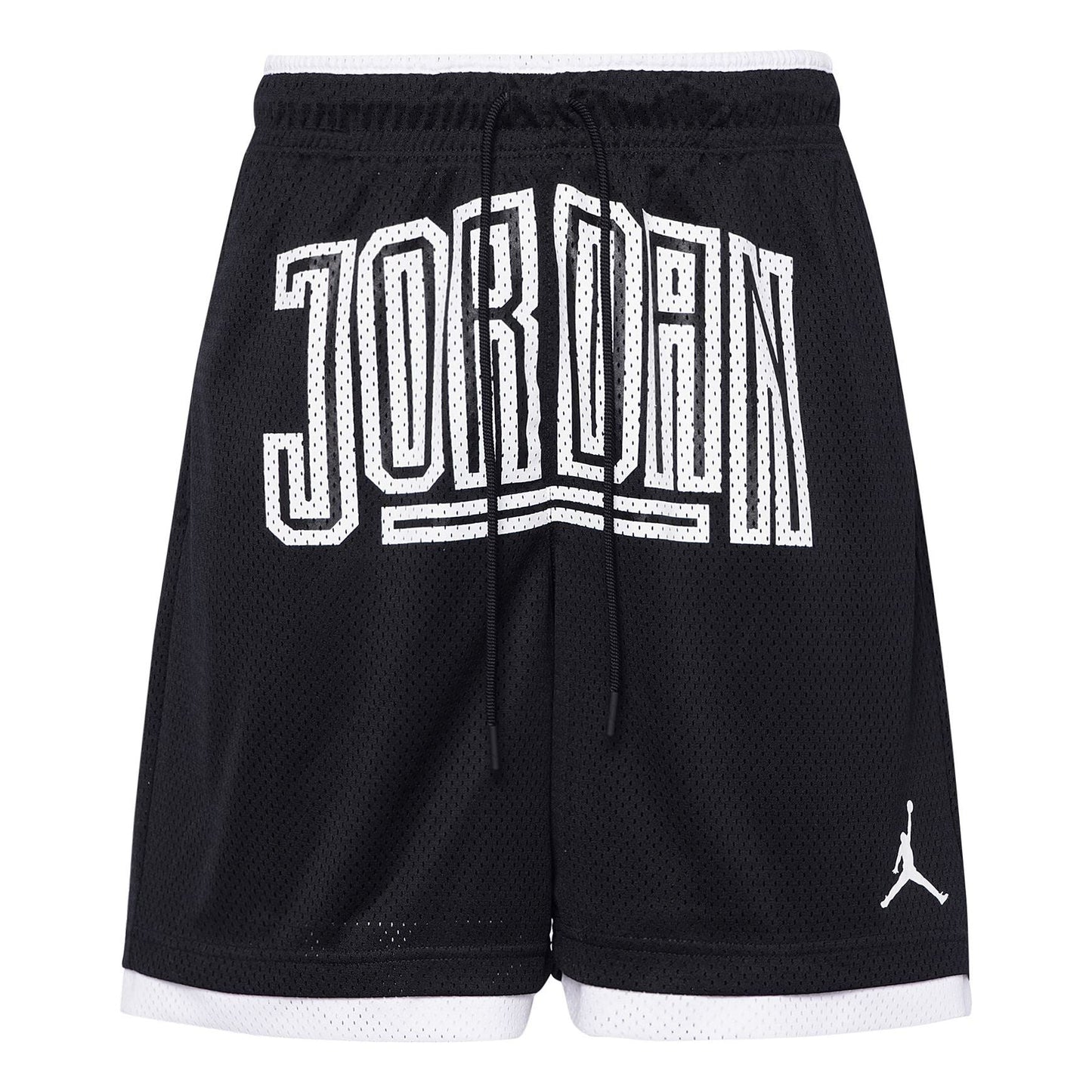 Men's Jordan Sport Dna Contrasting Colors Logo Mesh Breathable Sports Shorts Black DA7207-010