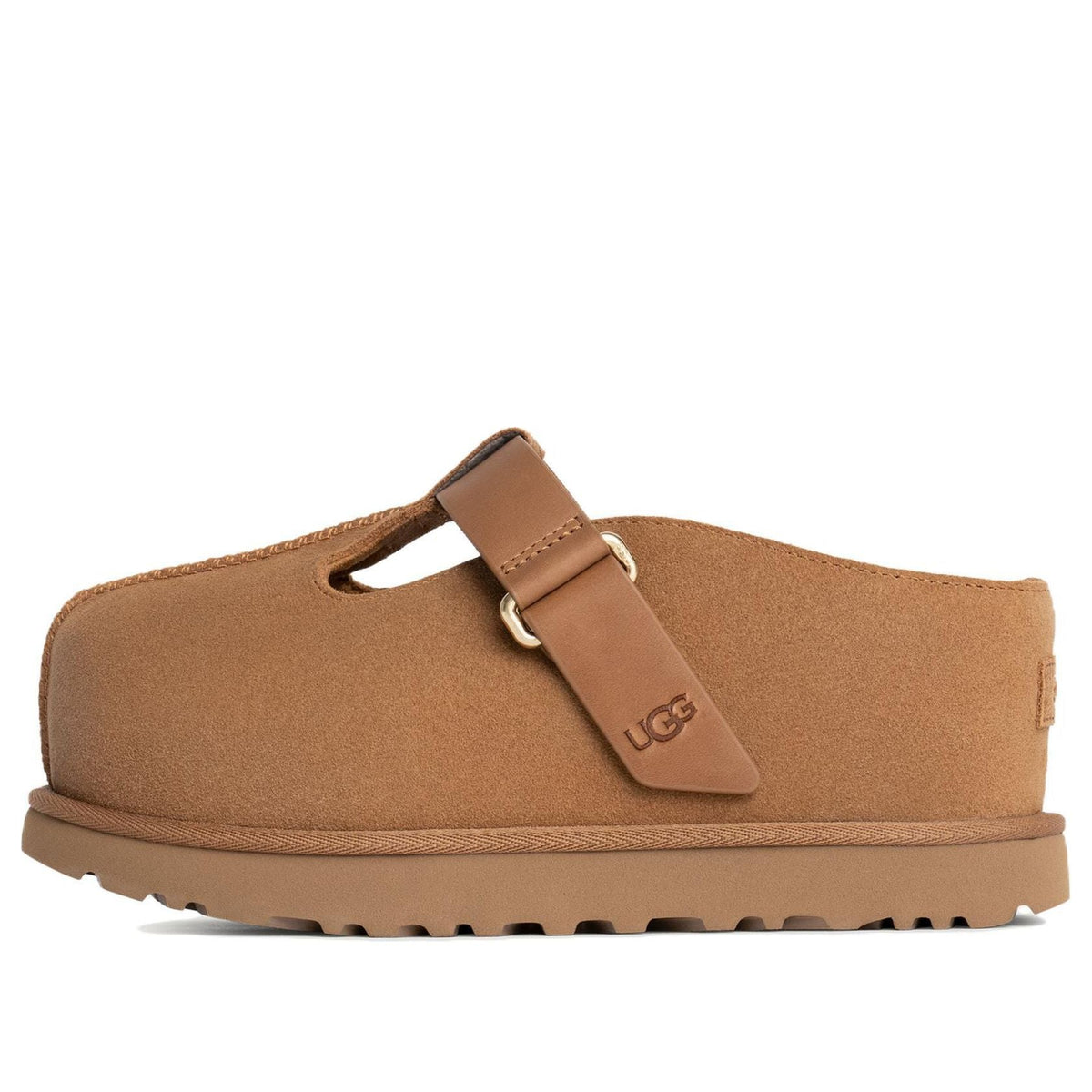 (WMNS) UGG Goldenstar Hi-klomp 'Chestnut' 1167550-CHE