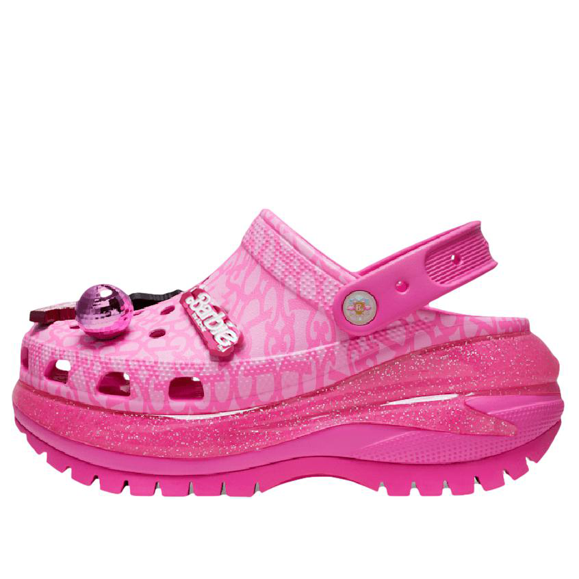 (WMNS) Crocs Classic Mega Crush Clog 'Barbie The Movie Electric Pink' 209244-6QQ